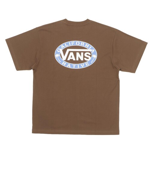 126K1012900 M Oval California Native TEE BROWN 714520-0003