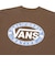 126K1012900　M Oval California Native TEE　BROWN　714520-0003