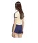 KS7376　W KNITTED TEE　WVANILLA/NIGHT　715704-0001