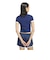 KW2606　W KNITTED TEE　DBLUE/WHITE　715849-0001