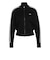 KS7366　W KNITTED FIREBIRD TRACKTOP　BLACK/WHITE　715701-0001