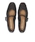 JE-5501　MESH FLAT PUMPS　BLACK　716894-0001