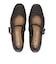 JE-5501　MESH FLAT PUMPS　BLACK　716894-0001