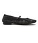 JE-5501　MESH FLAT PUMPS　BLACK　716894-0001