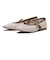 JE-5501　MESH FLAT PUMPS　WHITE　716894-0002