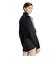KS9371　W SATIN SST JACKET　BLACK/WHITE　715724-0001