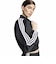 KS9371　W SATIN SST JACKET　BLACK/WHITE　715724-0001