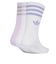 KR4217　W 3ST GLT CREW SOCKS 3P　WHT/ICELAV　716399-0001
