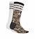KW9196　W CREW SOCKS 2P(GFX INJ)　SNAKE MULTI　715992-0001