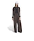 KX1887　W SNAKE SATIN WIDE LEG TP(GFX　EARTH/ACOFF　716429-0001