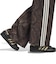 KX1887　W SNAKE SATIN WIDE LEG TP(GFX　EARTH/ACOFF　716429-0001