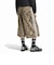 KX1899　W SNAKE DENIM BERMUDA PT(GFX　LINEN/MBEG　716434-0001
