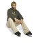 KT1915　W SST BOOTCUT PANT　KHAKI3　715736-0001