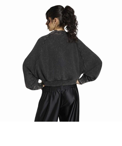 KS9141 W SST DOUBLE LAYERED CROPPEDTT BLACK 715712-0001