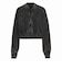 KS9141　W SST DOUBLE LAYERED CROPPEDTT　BLACK　715712-0001