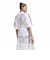 KZ4764　W LACE SS JERSEY　*WHITE/BLACK　716470-0001