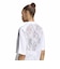 KZ4764　W LACE SS JERSEY　*WHITE/BLACK　716470-0001