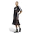 KZ4763　W LACE SS JERSEY　*BLACK/WHITE　716469-0001