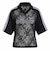 KZ4763　W LACE SS JERSEY　*BLACK/WHITE　716469-0001