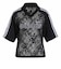 KZ4763　W LACE SS JERSEY　*BLACK/WHITE　716469-0001