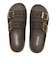 213316-23Q　SATURADAY METALLIC BUCKLE SDL　ESPRESSO/GOLD　717545-0001