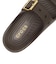 213316-23Q　SATURADAY METALLIC BUCKLE SDL　ESPRESSO/GOLD　717545-0001