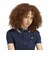 KR7059　W CABLE KNIT CALI TEE POLO　NIGHTINDIGO　716414-0001