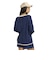 KT1859　W CABLE KNIT CARDIGAN　NIGHTINDIGO　715732-0001