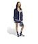 KT1859　W CABLE KNIT CARDIGAN　NIGHTINDIGO　715732-0001