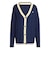 KT1859　W CABLE KNIT CARDIGAN　NIGHTINDIGO　715732-0001