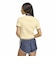 KT1862　W CABLE KNIT CALI TEE POLO　WARMVANILLA　715734-0001