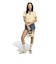 KT1862　W CABLE KNIT CALI TEE POLO　WARMVANILLA　715734-0001