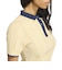 KT1862　W CABLE KNIT CALI TEE POLO　WARMVANILLA　715734-0001
