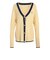 KS4968　W CABLE KNIT CARDIGAN　WARMVANILLA　715692-0001