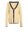 KS4968　W CABLE KNIT CARDIGAN　WARMVANILLA　715692-0001