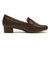 W5079　PUFF HEEL LFR 3.5　DK.BROWN　704588-0004