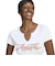 LE8330　W GFX SLIM TEE(BADIGIRL)　WHITE　716549-0001