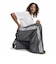 LD5340　W CHECKS TROUSER(BADIGIRL)　BLK/GRY/UTIL　716526-0001