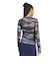 LE8315　W AOP MESH LS TEE(BADIGIRL)　OLIV/AURO/CRYS　716543-0001