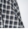 126K3151001　W CHECK BALLOON SKIRT　NAVY　715456-0001