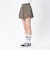 126K3151001　W CHECK BALLOON SKIRT　ORANGE　715456-0003