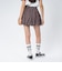 126K3151001　W CHECK BALLOON SKIRT　RED　715456-0002