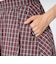 126K3151001　W CHECK BALLOON SKIRT　RED　715456-0002