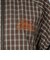 126K3090801　W CHECK ZIP BLOUSON　ORANGE　715455-0003
