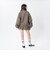 126K3090801　W CHECK ZIP BLOUSON　ORANGE　715455-0003