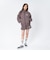 126K3090801　W CHECK ZIP BLOUSON　RED　715455-0002