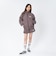 126K3090801　W CHECK ZIP BLOUSON　RED　715455-0002