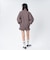 126K3090801　W CHECK ZIP BLOUSON　RED　715455-0002
