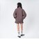 126K3090801　W CHECK ZIP BLOUSON　RED　715455-0002