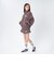 126K3090801　W CHECK ZIP BLOUSON　RED　715455-0002